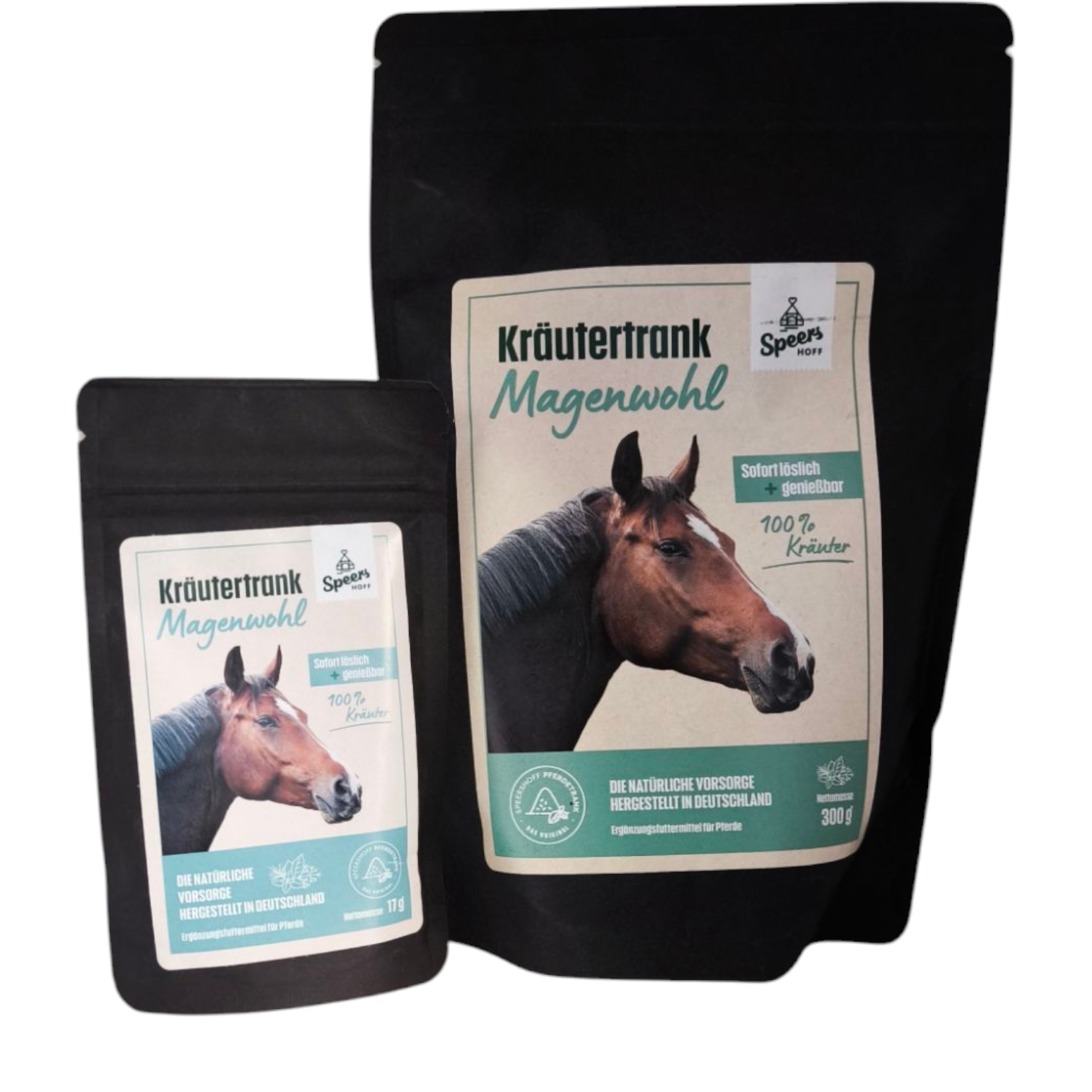 Kräutertrank für Pferde Magenwohl