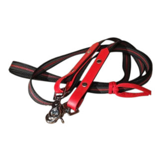 Zügel aus gummiertem Gurtband