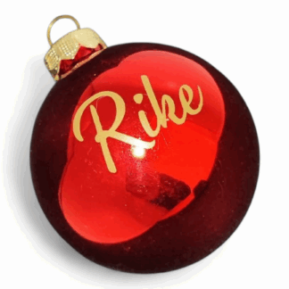 Christbaumkugel aus Glas