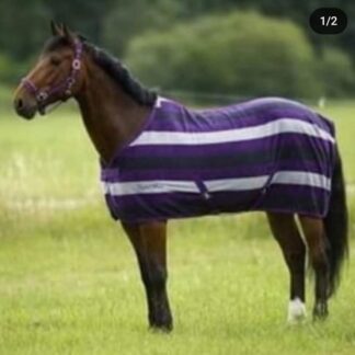 Abschwitzdecke mit Kreuzgurten