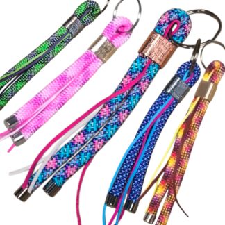 Handgefertigter Schlüsselanhänger aus Seil