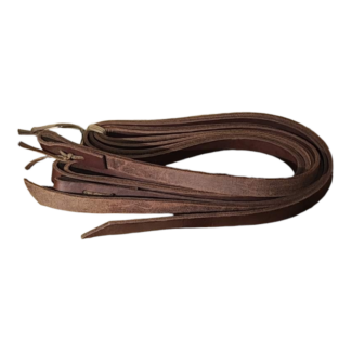 Zügel aus Fettleder, offen